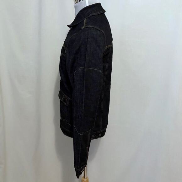 Preme NWOT Dark Wash Jean Jacket Men M - Picture 8 of 16